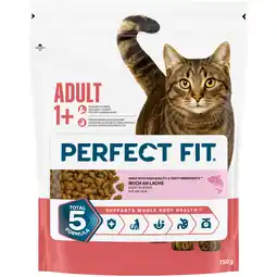 PLUS Perfect Fit Adult Kattenbrokken Zalm aanbieding