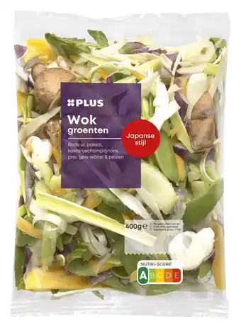 PLUS PLUS Wokgroenten Japanse stijl aanbieding