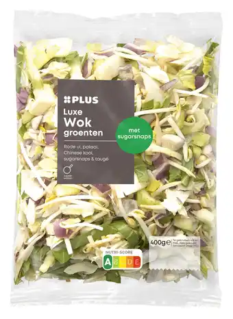 PLUS PLUS Luxe wokgroenten sugarsnaps aanbieding