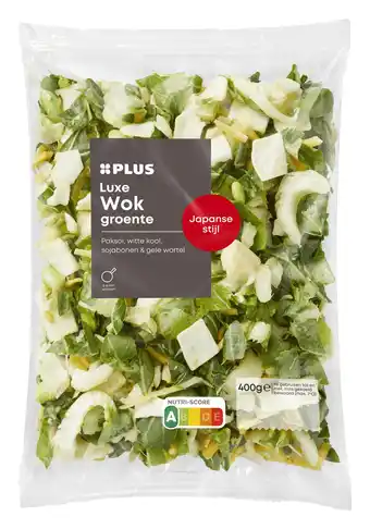 PLUS PLUS Luxe wokgroenten Japanse stijl aanbieding