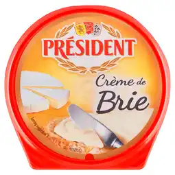 PLUS Président Crème de brie aanbieding