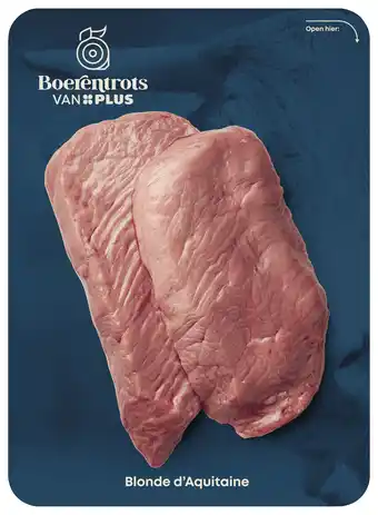 PLUS PLUS Boerentrots Rundersteak BLAQ aanbieding
