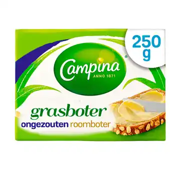 PLUS Campina Grasboter ongezouten aanbieding