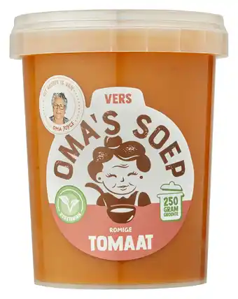 PLUS Oma's Soep Romige tomatensoep aanbieding