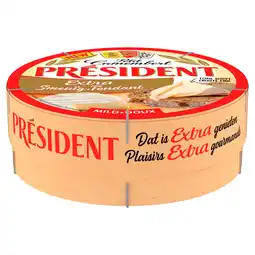 PLUS Président Camembert extra fondant aanbieding