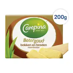 PLUS Campina Botergoud Bakken en braden aanbieding