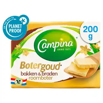 PLUS Campina Botergoud Bakken en braden aanbieding