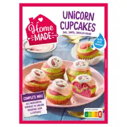 PLUS Homemade Unicorn cupcake bakmix aanbieding