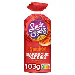 PLUS Snack A Jacks Barbecue paprika aanbieding