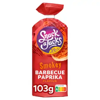 PLUS Snack A Jacks Barbecue paprika aanbieding