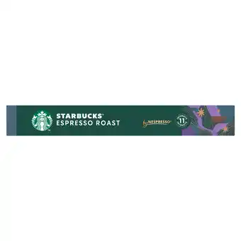 PLUS Starbucks Nespresso koffiecups espresso roast aanbieding
