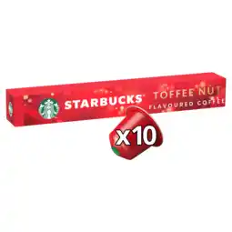 PLUS Starbucks by Nespresso toffee nut aanbieding