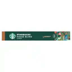 PLUS Starbucks Nespresso koffiecups house blend aanbieding