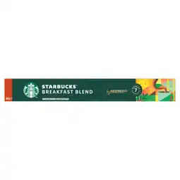 PLUS Starbucks by Nespresso breakfast blend aanbieding