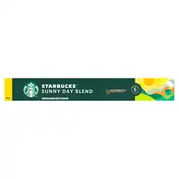PLUS Starbucks by Nespresso sunny day blend aanbieding