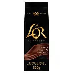 PLUS L'Or Espresso forza koffiebonen aanbieding