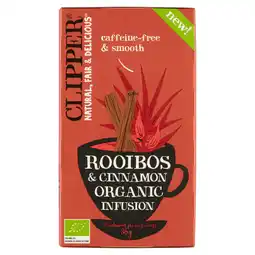 PLUS Clipper Rooibos & cinnamon aanbieding