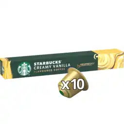 PLUS Starbucks By Nespresso creamy vanilla aanbieding