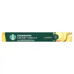 PLUS Starbucks By Nespresso creamy vanilla aanbieding