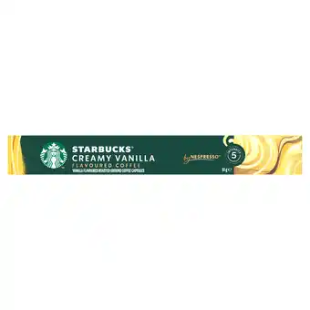 PLUS Starbucks By Nespresso creamy vanilla aanbieding