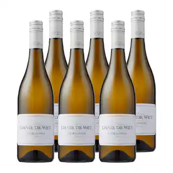 PLUS Danie de Wet Chardonnay Matured on the Lees aanbieding