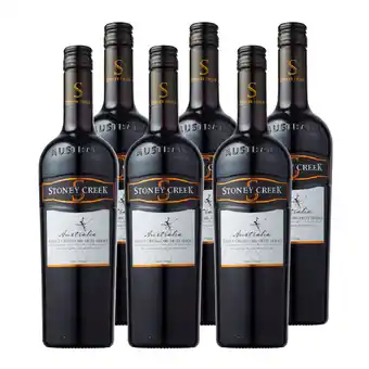 PLUS Stoney Creek Shiraz Grenache & Petit Verdot aanbieding