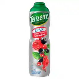 PLUS Teisseire Siroop grenadine zero aanbieding