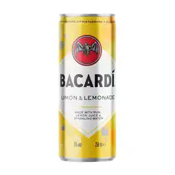 PLUS Bacardi Limon & lemonade aanbieding