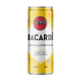 PLUS Bacardi Limon & lemonade aanbieding