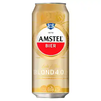 PLUS Amstel Blond bier aanbieding