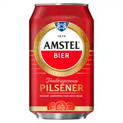 PLUS Amstel Pilsener bier aanbieding