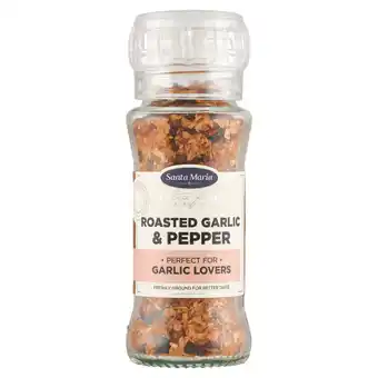 PLUS Santa maria Roasted Garlic & Pepper aanbieding