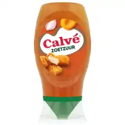 PLUS Calvé Knijpfles zoetzuur saus aanbieding