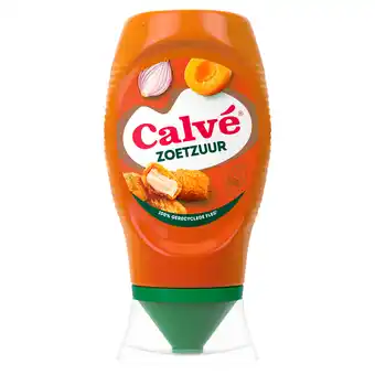 PLUS Calvé Knijpfles zoetzuur saus aanbieding