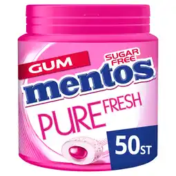 PLUS Mentos Gum pure fresh bubble fresh aanbieding