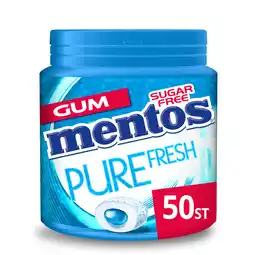 PLUS Mentos Gum Pure Fresh Fresh Mint aanbieding