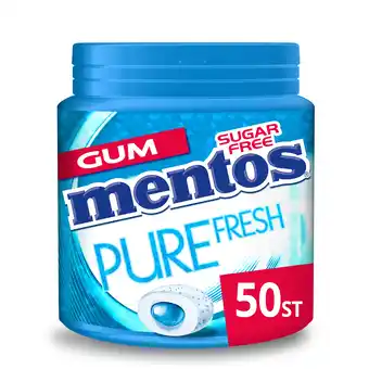 PLUS Mentos Gum Pure Fresh Fresh Mint aanbieding