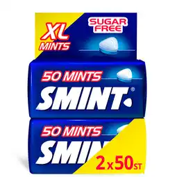 PLUS Smint XL Mints Peppermint 2-pack aanbieding