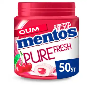 PLUS Mentos Gum pure fresh cherry aanbieding