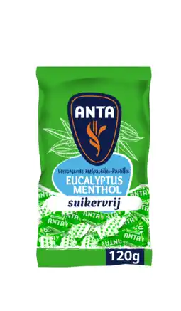 PLUS ANTA Eucalyptus menthol suikervrij aanbieding
