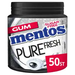 PLUS Mentos Gum Pure Fresh Black Mint aanbieding
