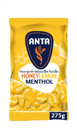 PLUS ANTA Honing lemon menthol aanbieding