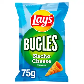PLUS Lays Bugles chips nacho cheese aanbieding