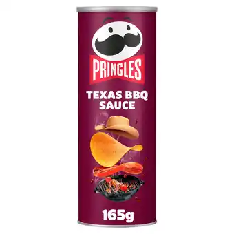 PLUS Pringles Chips Texas BBQ aanbieding