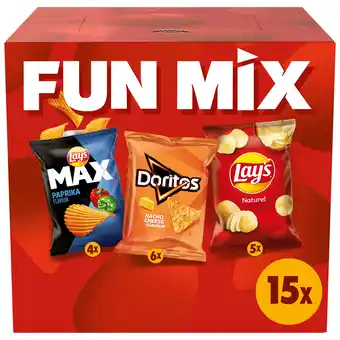 PLUS Lays Fun Mix Multipack aanbieding