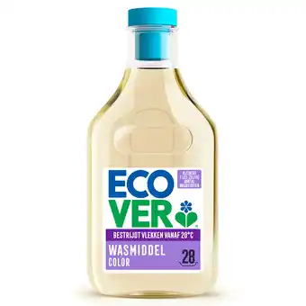 PLUS Ecover Vloeibaar wasmiddel color 28sc aanbieding