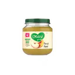 PLUS Olvarit 4+mnd Perzik Appel aanbieding