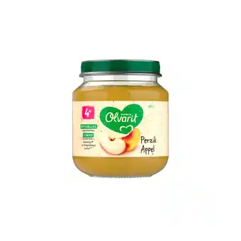 PLUS Olvarit 4+mnd Perzik Appel aanbieding