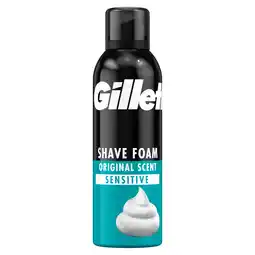 PLUS Gillette Scheerschuim gevoelige huid aanbieding
