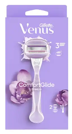 PLUS Gillette-Venus ComfortGlide Breeze Razor H+2 aanbieding